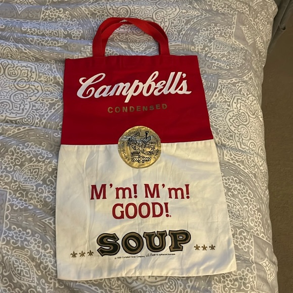 Vintage Campbell’s Soup UST Shirts Tote 1988 - Picture 1 of 3
